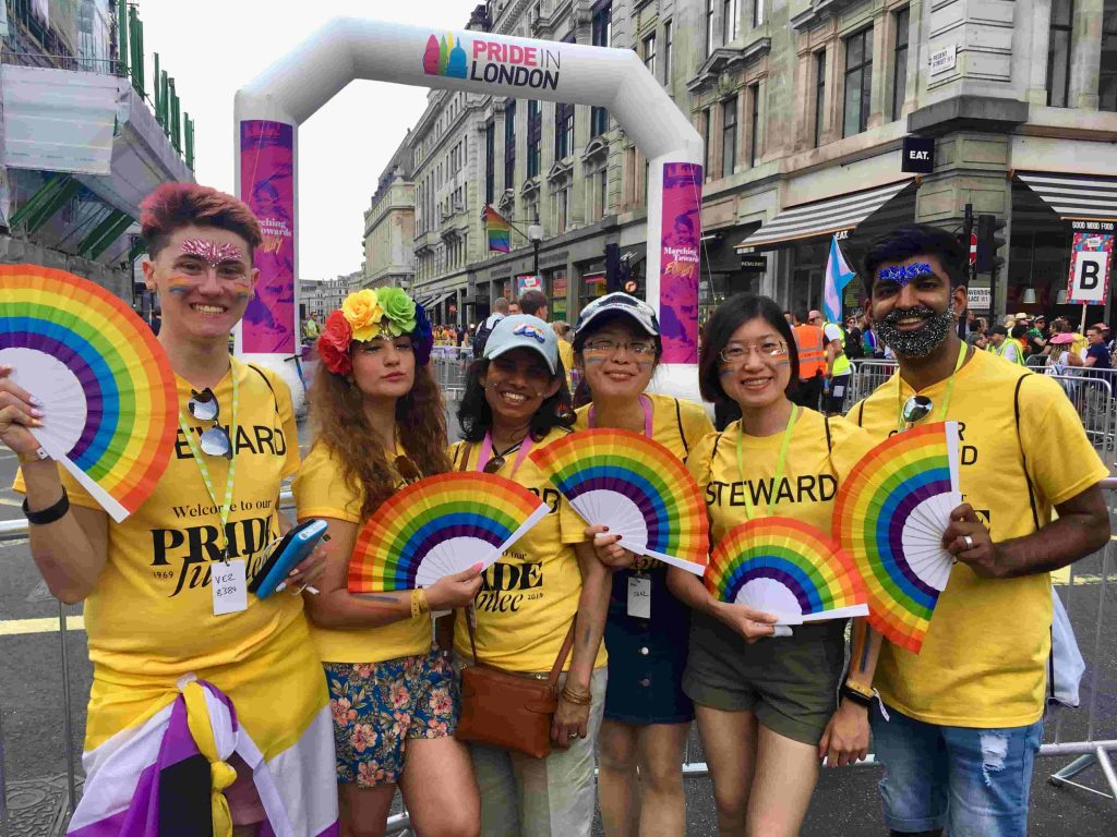 Volunteer, Pride in London (2019)